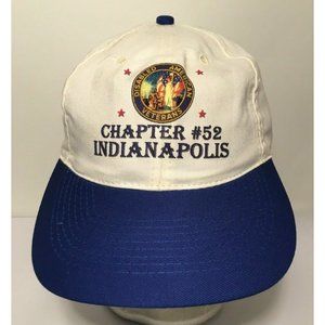 Vintage Disabled American Veterans Hat, Chapter 52 Indianapolis DAV